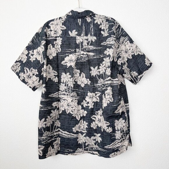 Cooke Street Honolulu Mens 2XL Short Sleeve Hawaiian Aloha Button Front Shirt - Picture 2 of 7
